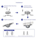 ecoSolarMonitor Rear Mounting Bracket Installation