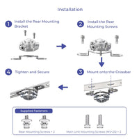 ecoSolarMonitor Rear Mounting Bracket Installation